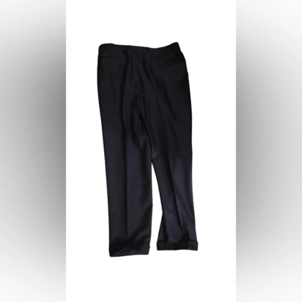 Burberry Mens Wool Blue Dress Pants Sz 40